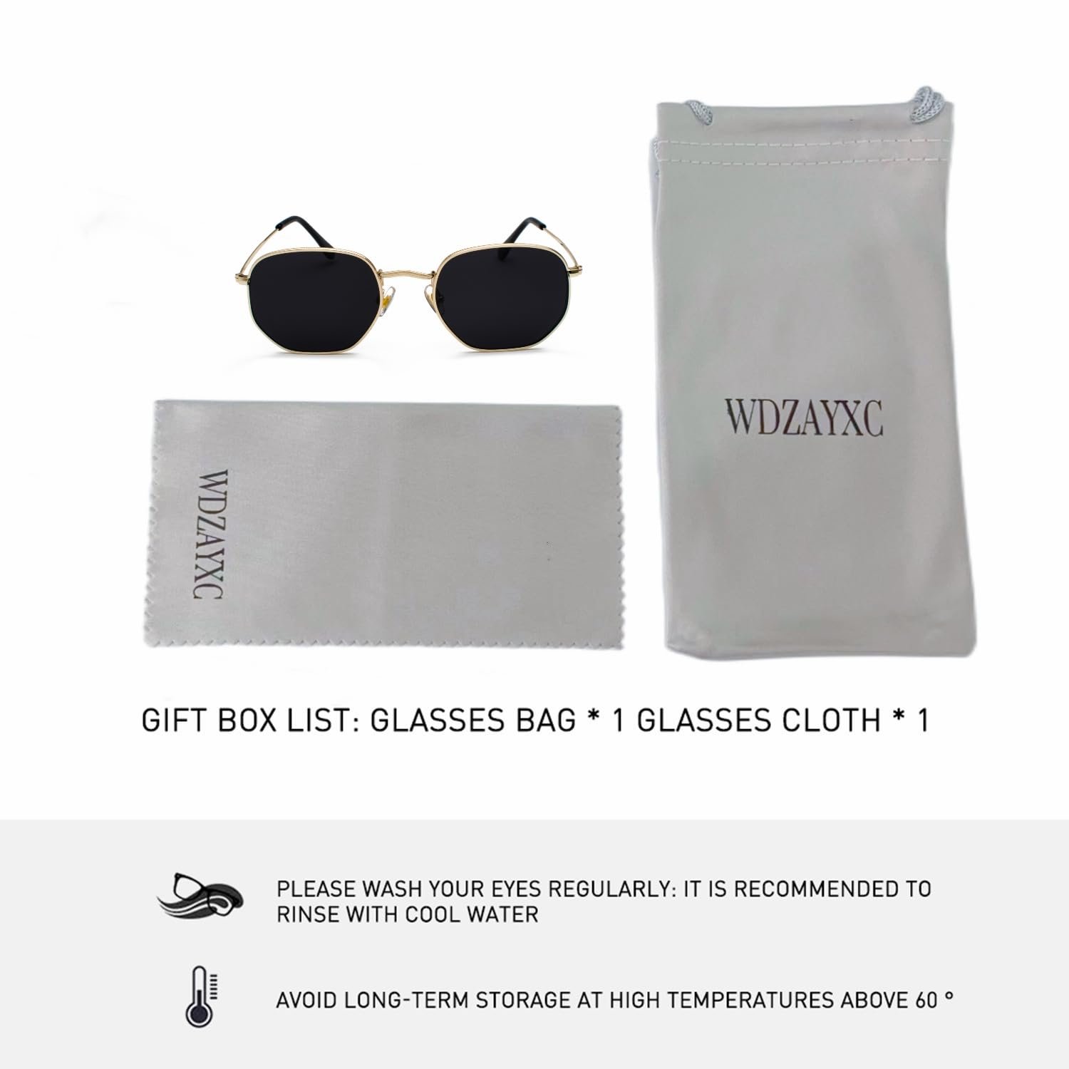 Сонцезахисні окуляри Класичні Багатокутні Рельєфний Дизайн Металева оправа UV захист, фото №3 Сонцезахисні окуляри Класичні Багатокутні Рельєфний Дизайн Металева оправа UV захист, фото №3