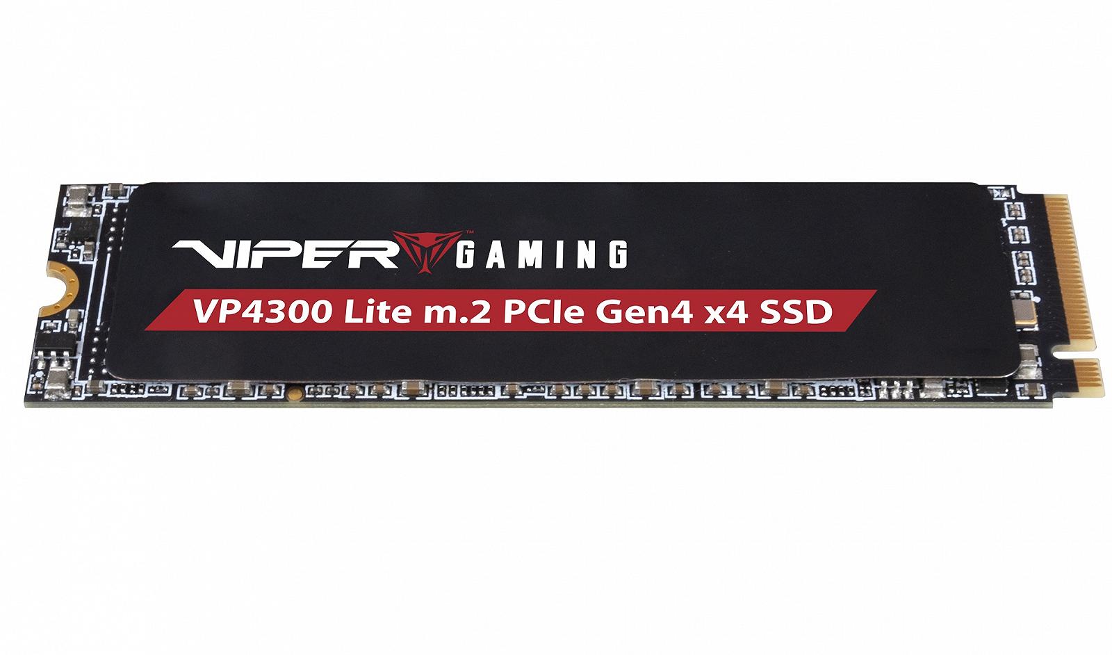 Накопітер SSD 1TB Patriot VP4300 Lite M.2 2280 PCIe 4.0 x4 VP4300L1TBM28H, фото №4