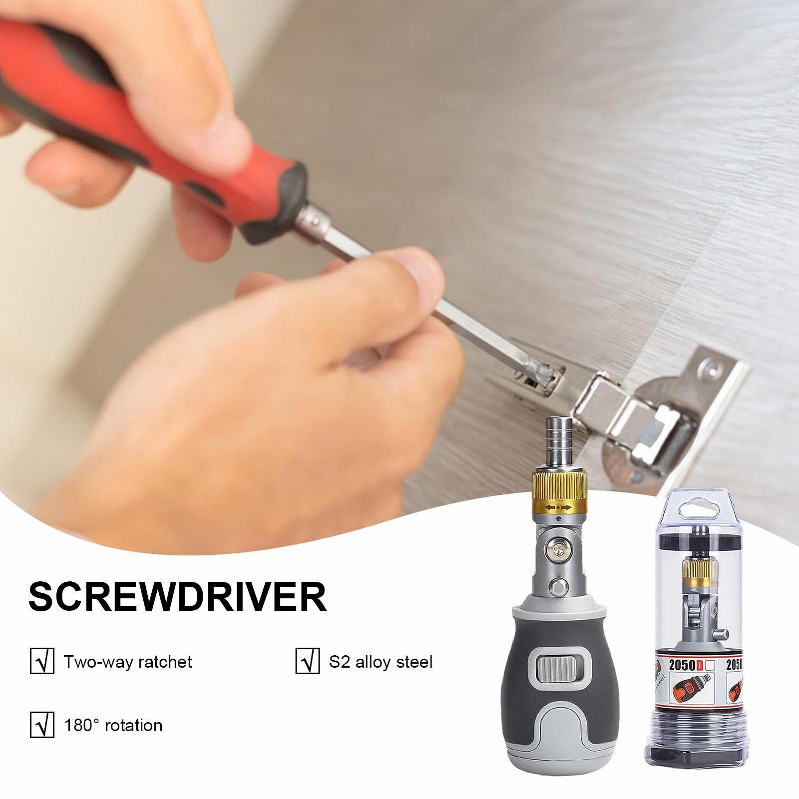 Отвёртка GkgWuxf Multi Bit Ratchet Bit Driver 8 в 1, фото №2