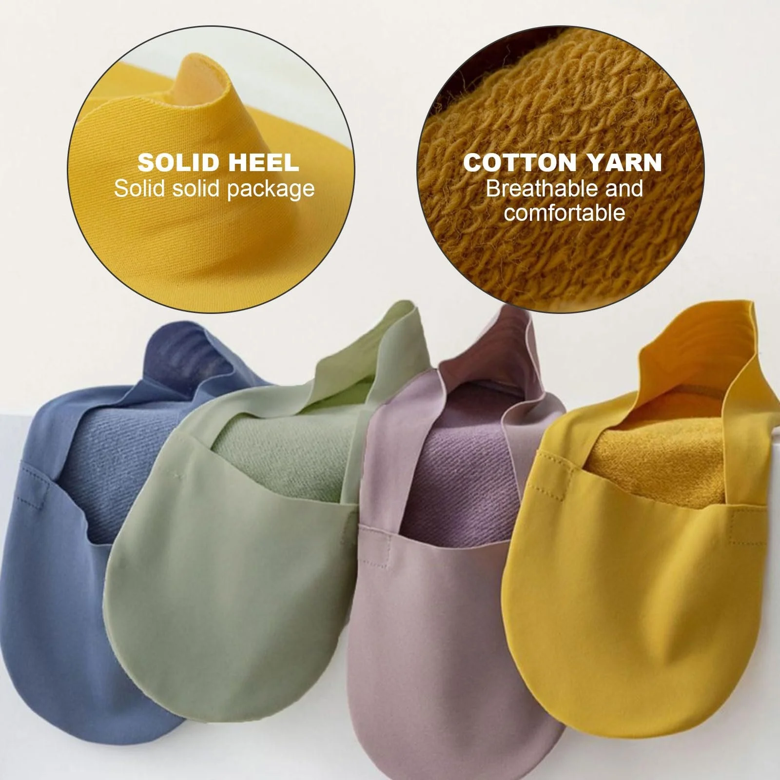 Жіночі невидимі шкарпетки 6 пар, фото №4