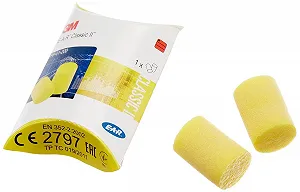 Купить Коробка с одноразовыми берушами 3M E-A-R Classic PP-01-002 / 250 пар / Желтый - Фото 1 Коробка с одноразовыми берушами 3M E-A-R Classic PP-01-002 / 250 пар / Желтый - Фото 1