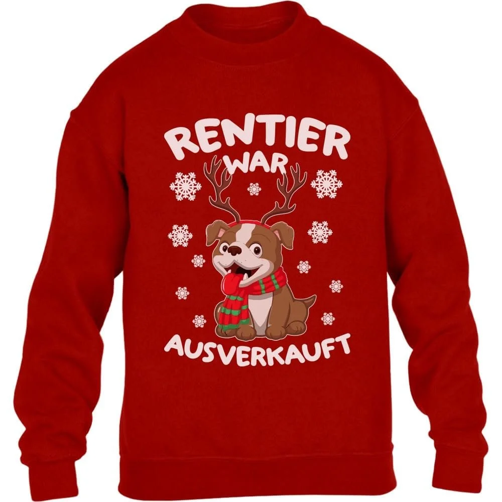 Джемпер Reindeer Was Ausverkauft Bulldog Dog, фото №1