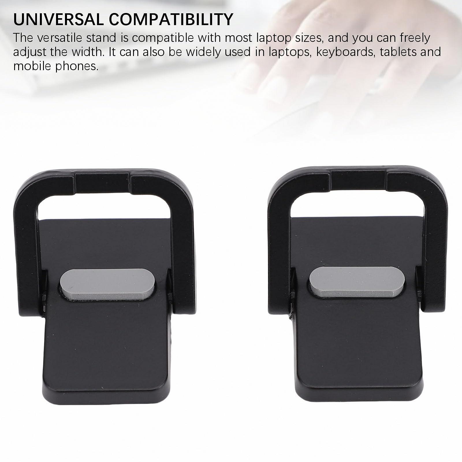 Підставка для ноутбука складана, ергономічна, з алюмінієвого сплаву, регульована ширина, фото №4