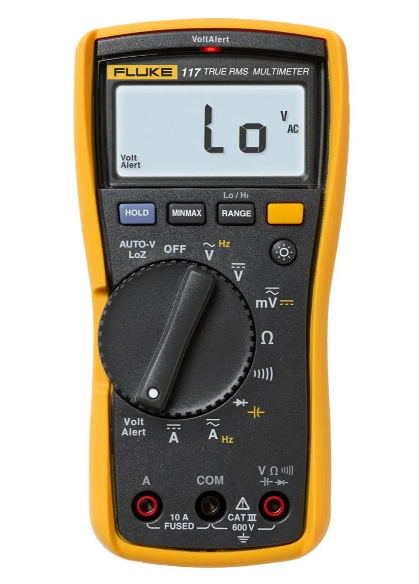 Цифровой мультиметр Fluke 117 Желтый, фото №1 Цифровой мультиметр Fluke 117 Желтый, фото №1