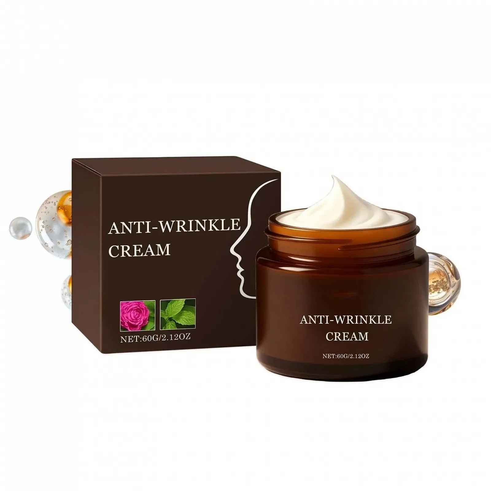 Денний крем Retinol Anti-Ageing Moisturiser Anti-Wrinkle для обличчя проти зморшок для всіх типів шкіри 1 шт, фото №1