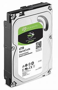 Жесткий диск Seagate BarraCuda 4ТБ 5400об/м 190 МБ/с 3.5" SATA III (ST4000DM004) synthetic.ua - Фото 1