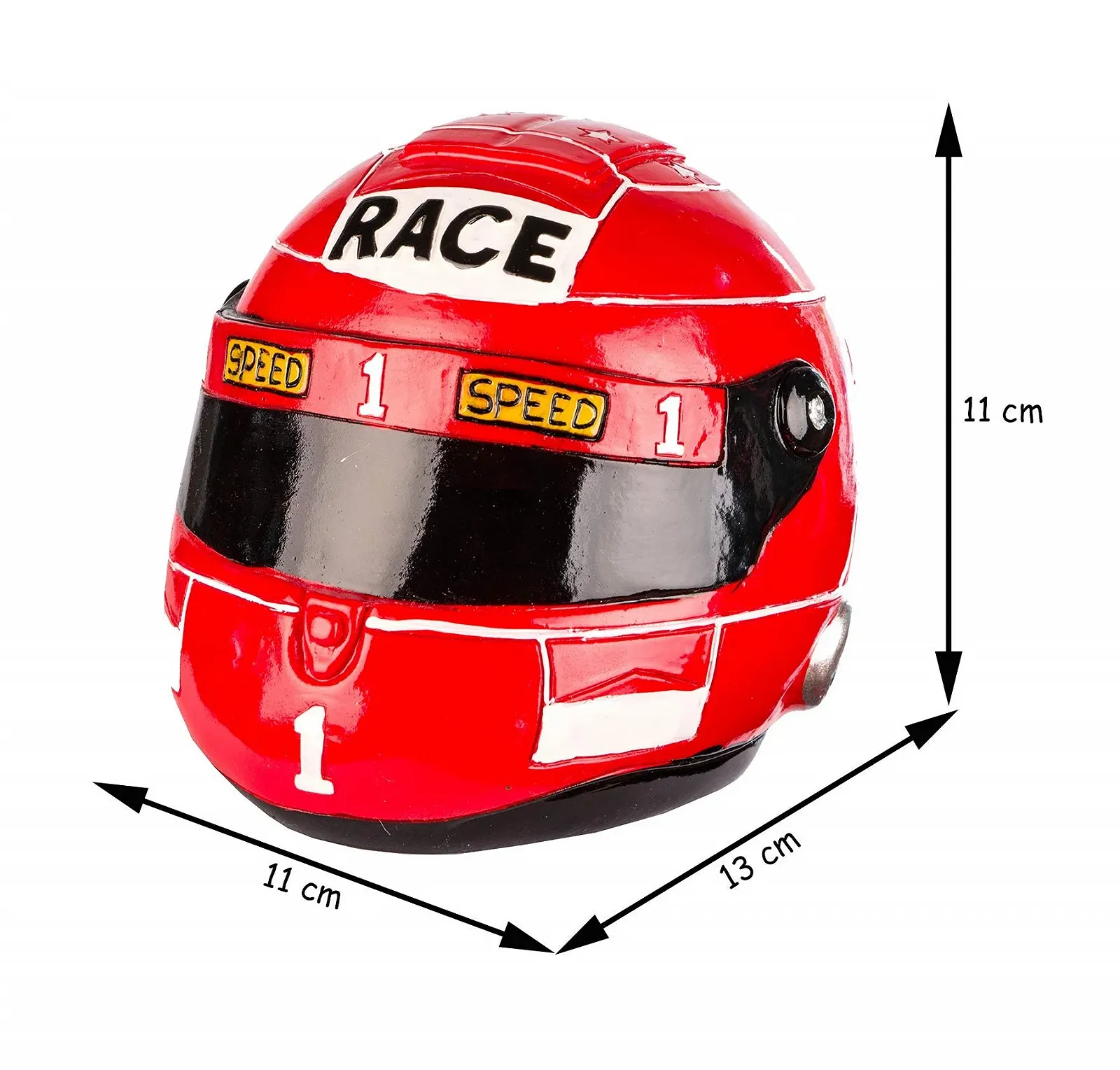 Скарбничка G. Wurm Мотоциклетний шолом декоративна, фото №5