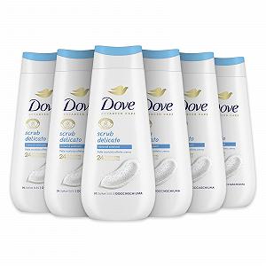Гель для душу Dove Gentle Exfoliating зволожувальний відлущувальний 6 шт. - Фото 1