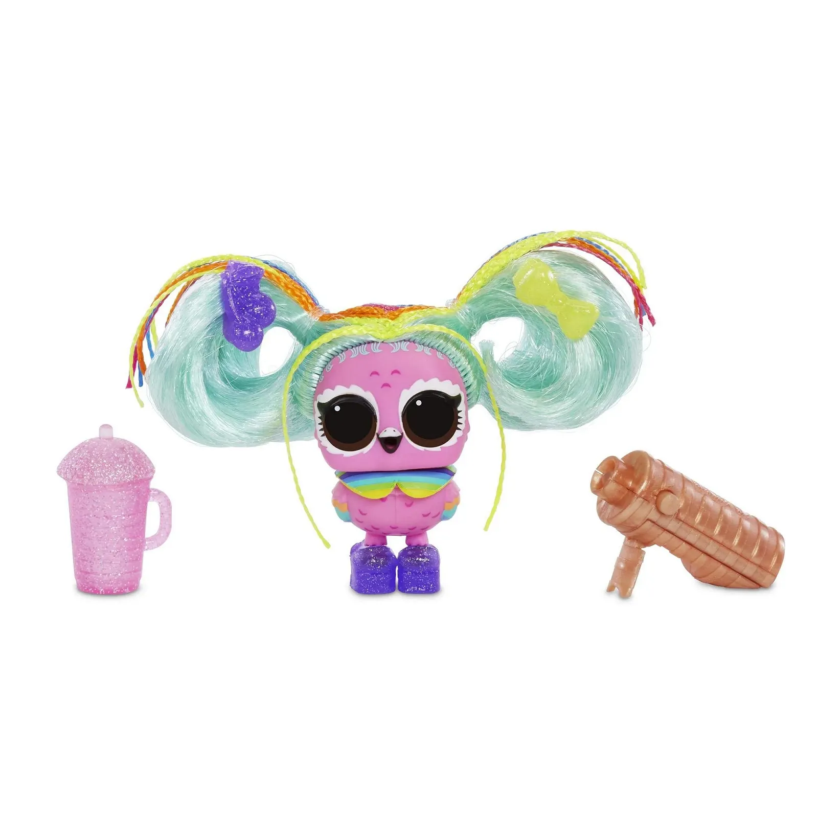 Колекційна лялька L.O.L. Surprise! Lights Pets З 9 сюрпризами, аксесуарами та справжнім волоссям, фото №10 Колекційна лялька L.O.L. Surprise! Lights Pets З 9 сюрпризами, аксесуарами та справжнім волоссям, фото №10