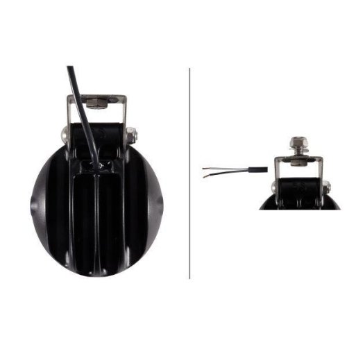 Рабочая фара HELLA 1GM 996 136-361 для VAN HOOL LIEBHERR NOOTEBOOM, фото №2