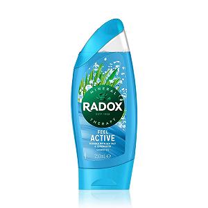 Гель для душа Radox Feel Active 250 мл - Фото 1
