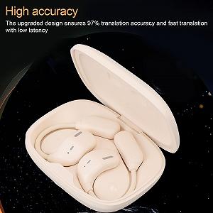 Наушники-переводчики Bewinner для голосового перевода в реальном времени, 80 языков онлайн-перевода synthetic.ua - Фото 1