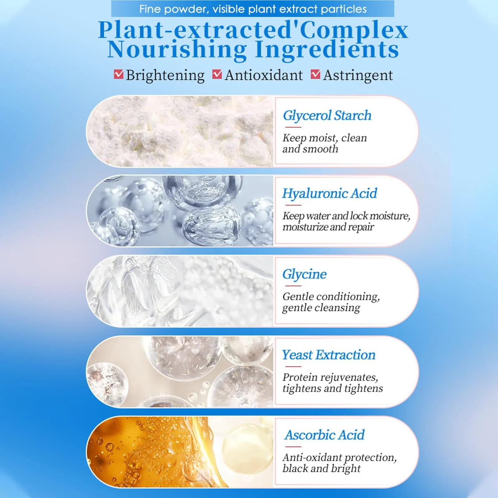 Маска желеподібна пудра для обличчя, фото №4 Маска желеподібна пудра для обличчя, фото №4