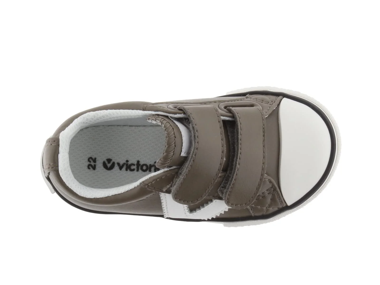 Низкие Victoria Tribu Эффект кожи & Контрастный логотип & Застежки-липучки 1065162 для детей, фото №4