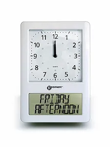Годинник Geemarc VISO50 для людей з хворобою Альцгеймера з аналоговим дисплеєм - Фото 1