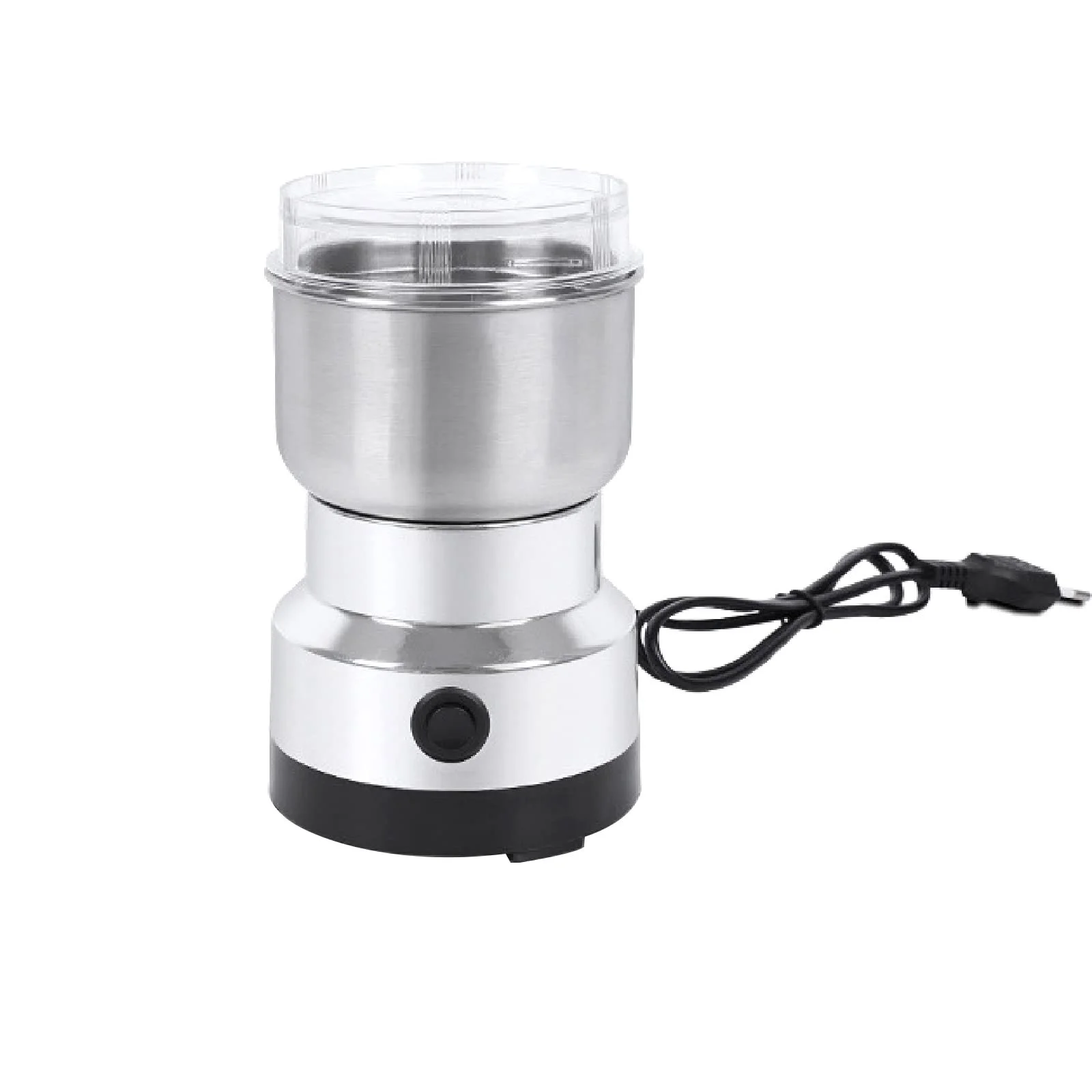 Млин для зерен з нержавіючої сталі, Ультратонка , 300 мл, Багатофункціональний млин, Підходить для різних зерен, спецій, кавових зерен, горіхів, фото №3