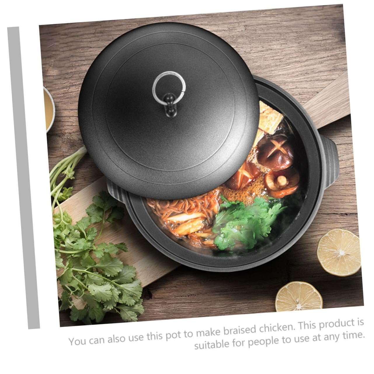 Гусятниця для запікання VALICLUD чавунна жовта, фото №3 Гусятниця для запікання VALICLUD чавунна жовта, фото №3