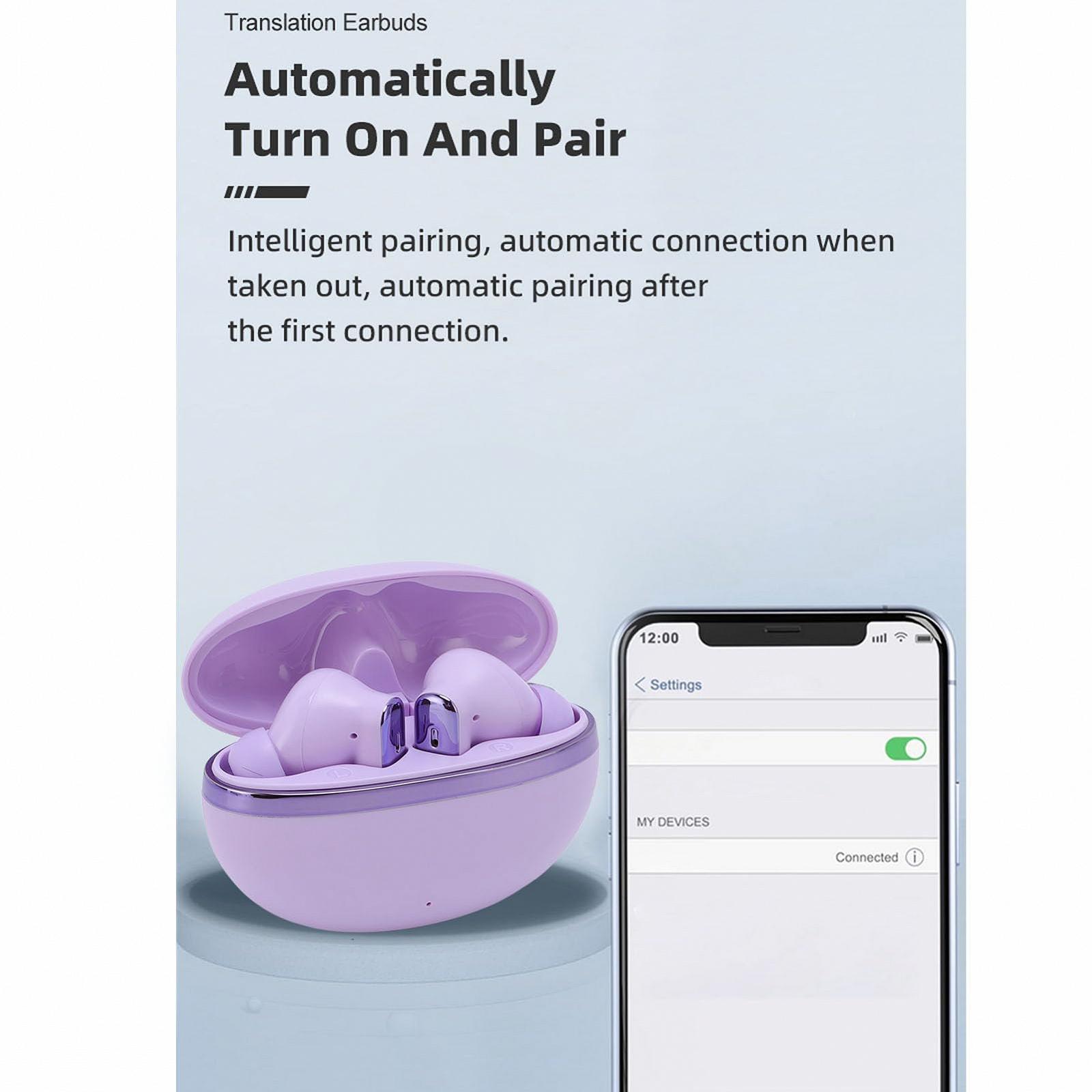 Навушники-перекладачі з голосу, підтримують 144 мови, шумозаглушення, фото №7