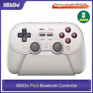 Геймпад 8Bitdo Pro 3 Classic Windows/Android/Switch 2/macOS TMR  + Док-станція synthetic.ua - Фото 1