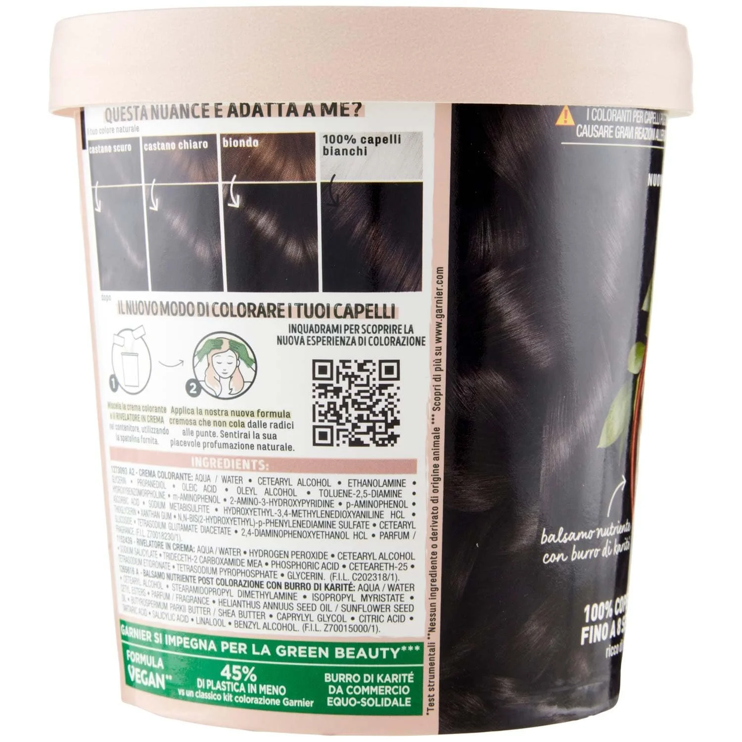 Фарба для волосся Garnier Good Mediterranean Чорний, 1 шт, фото №2