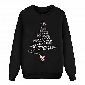 Парные рождественские свитшоты Reindeer Fun Casual Merry Christmas Loose Fit synthetic.ua - Фото 1
