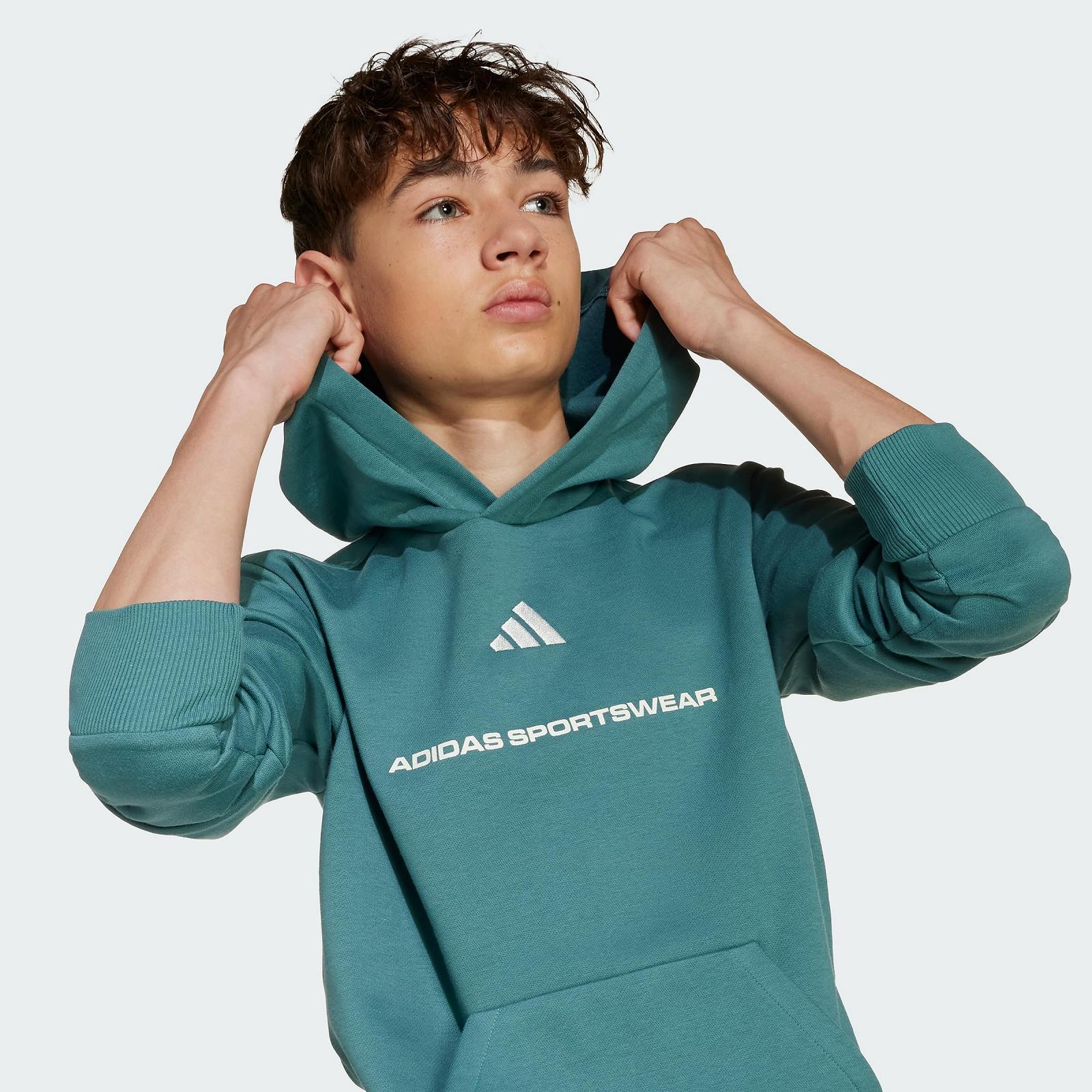 Толстовка adidas Slogan Fleece дитяча унісекс, фото №3