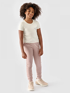 Штани дитячі TROUSERS CAS F0828 4FJWMM00TTROF0828-83S 4F Розовий M synthetic.ua - Фото 1