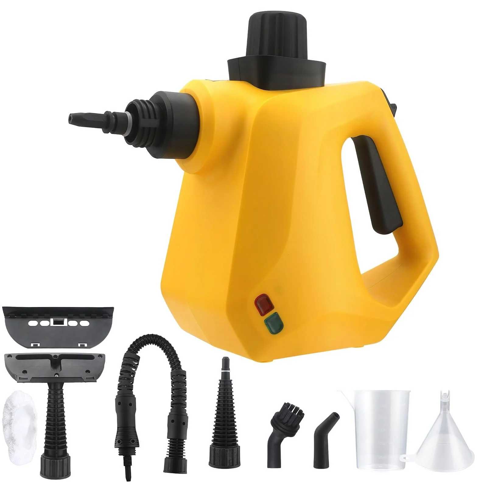 Ручной пароочиститель 1000 W 3.0 Bar 350 ml с 9 аксессуарами для дома и автомобиля, фото №1