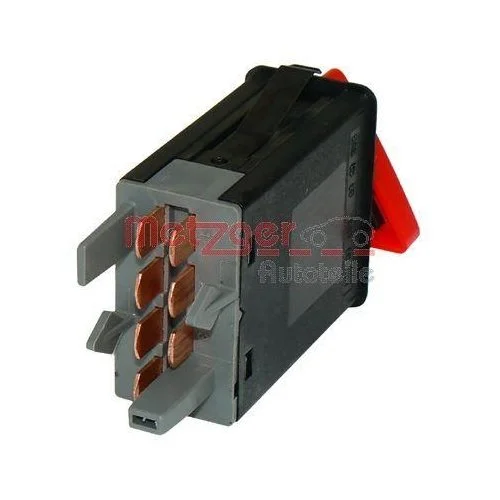 Вимикач аварійної сигналізації METZGER 0916014 для VAG, для автомобілів без ТСУ, фото №2