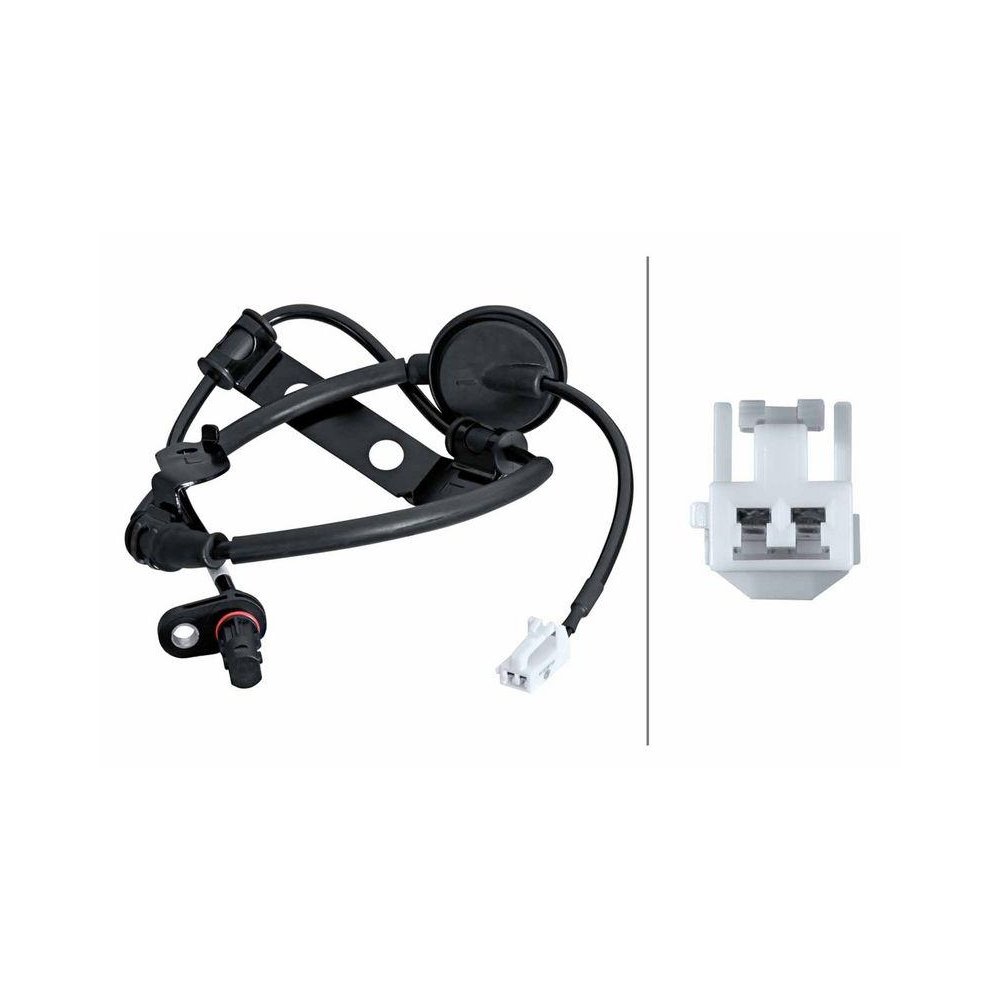 Датчик частоты вращения колеса HELLA 6PU 358 251-081 для HYUNDAI, задний мост, фото №1