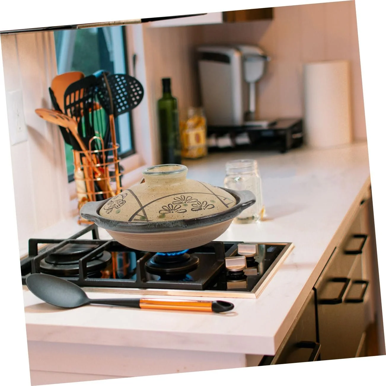 Каструля iplusmile Керамічна Японський стиль Термостійка з товстою ручкою, фото №8 Каструля iplusmile Керамічна Японський стиль Термостійка з товстою ручкою, фото №8