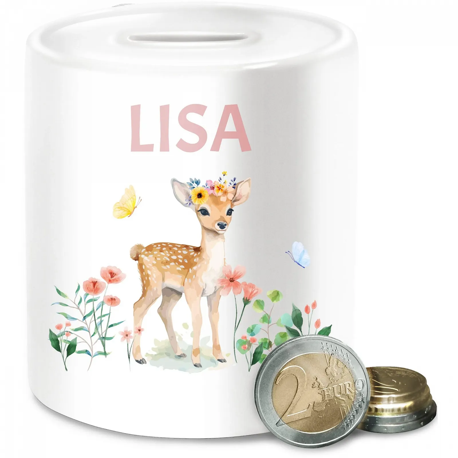 Скарбничка Deer Керамічна з оленем, фото №1