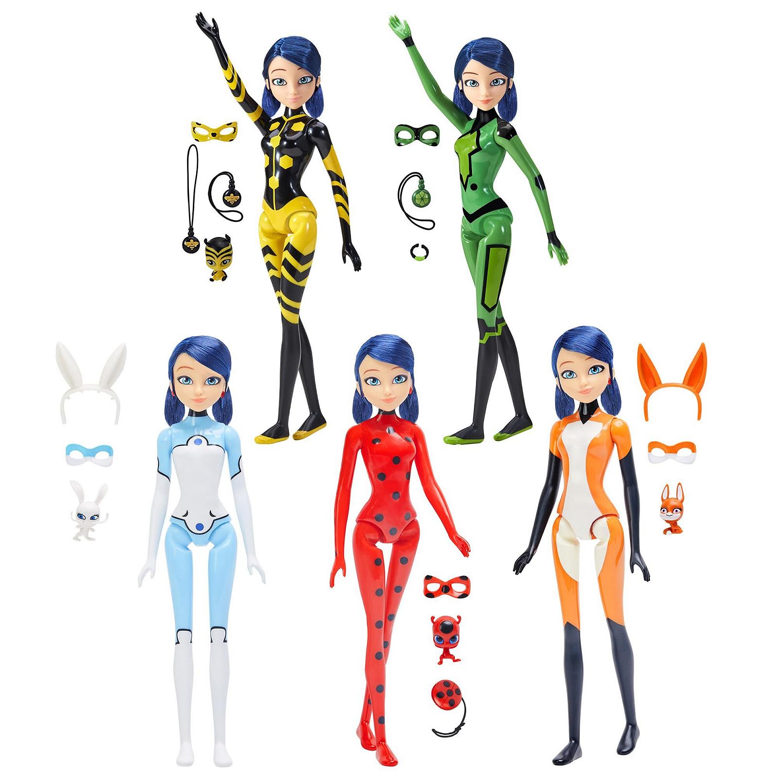 Кукла BANDAI Miraculous Ladybug Marinette Colour Change Surprise, фото №8 Кукла BANDAI Miraculous Ladybug Marinette Colour Change Surprise, фото №8