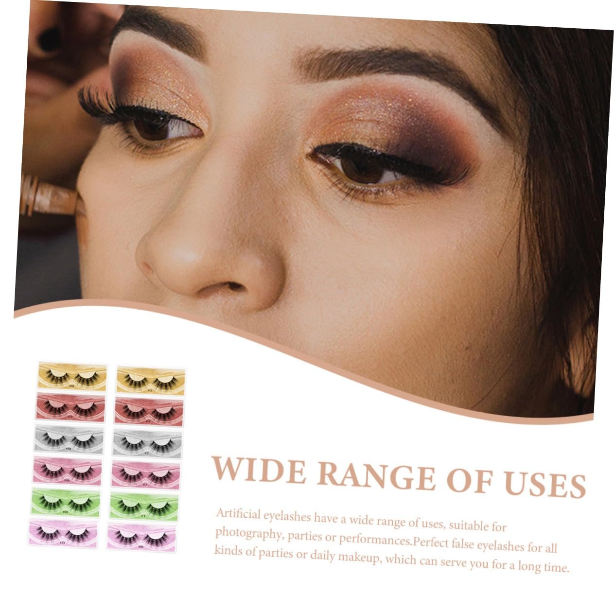 Комплект Angoily 3D 12 пар густі накладні вії, фото №7