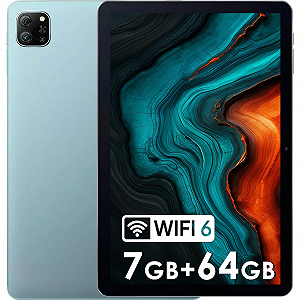 Планшет 10.1" Blackview Oscal Pad 70 4+3/64Gb 4 ядра Android 12 6580 mAh Blue - Фото 1