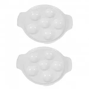 Форма для запекания улиток Gadpiparty Керамическая с отверстиями и ручками 2 штуки - Фото 1