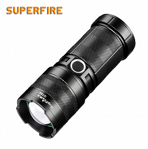Фонарик ручной аккумуляторный двухсторонний GT60 SuperFire 2600 Lumen IP34 - Фото 1