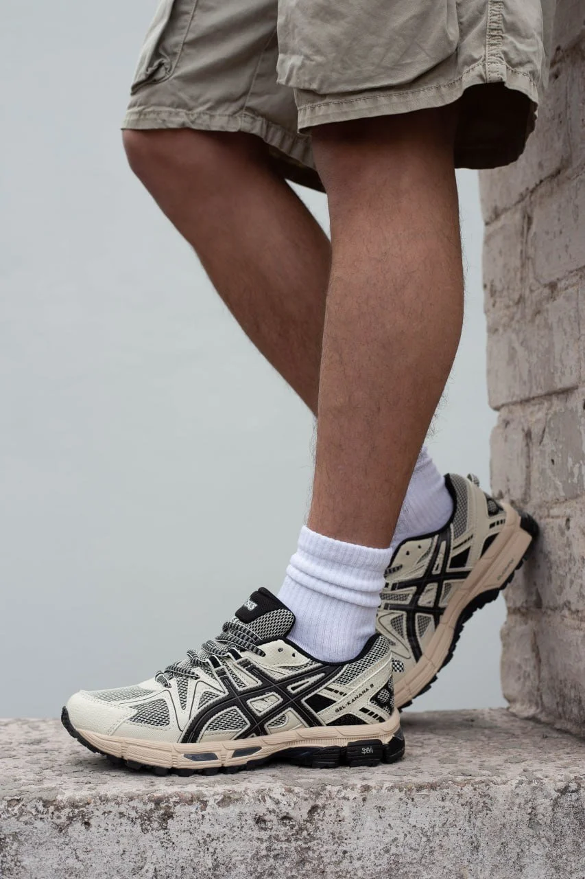 Кросівки Asics Gel-Kahana 8 Beige Black 45, фото №5