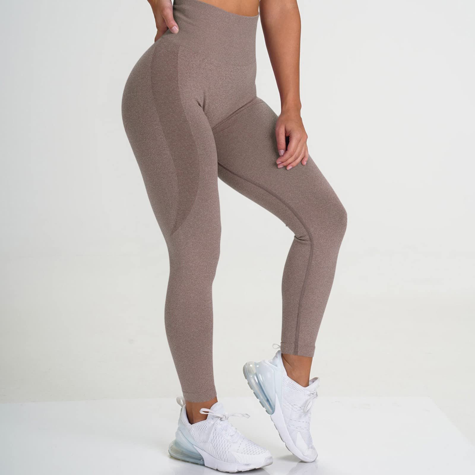 Спортивные леггинсы Scrunch Damen- Boom BootyДля женщин, спортивные бесшовные леггинсы Booty Push Up, длинные Для спортзала, непрозрачные , леггинсыДля фитнеса и йоги, черные M\, фото №2