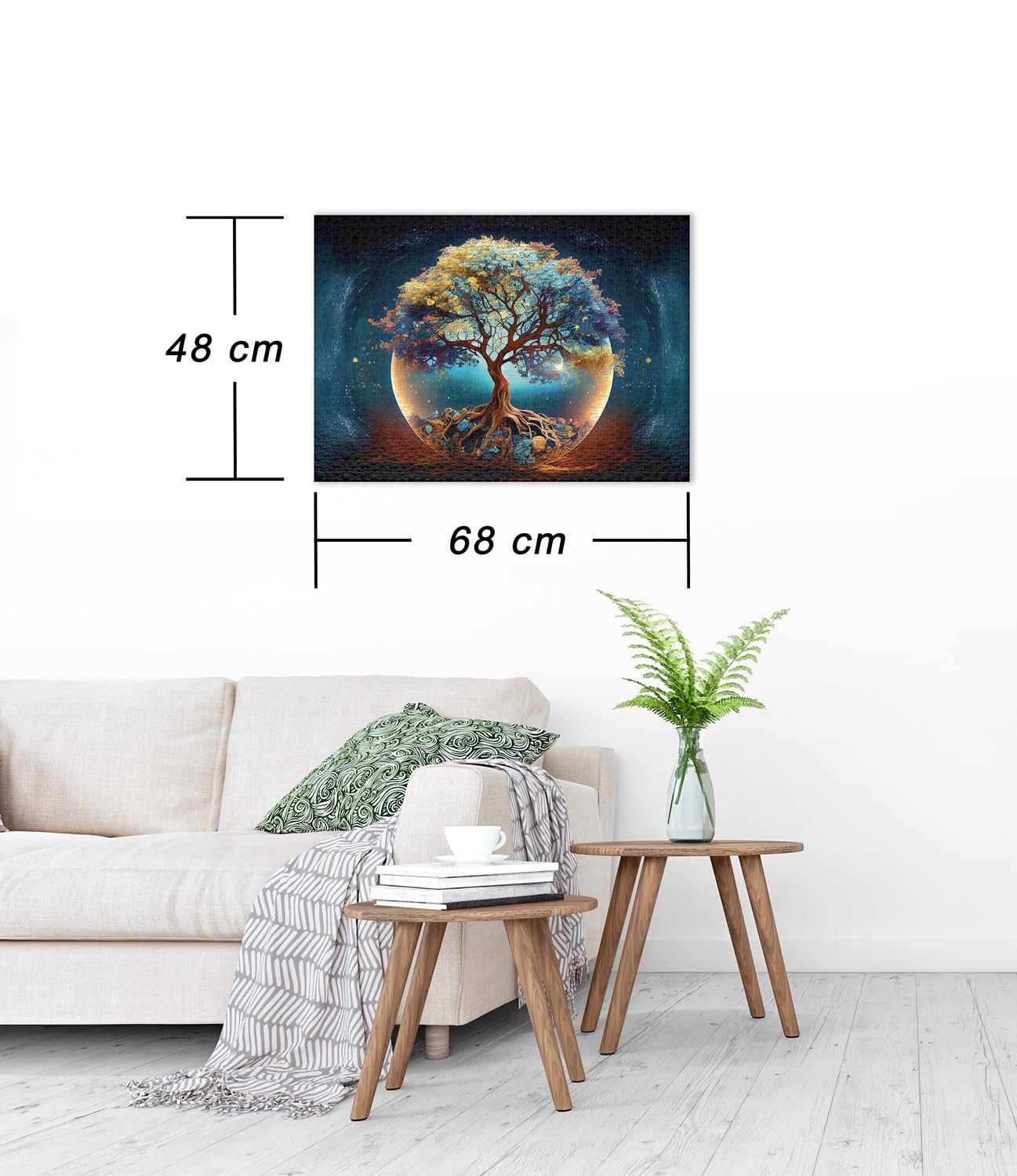 Пазл Ulmer Puzzleschmiede "Mythical Tree of Life" 1000 элементов духовный мотив Древо жизни, фото №2 Пазл Ulmer Puzzleschmiede "Mythical Tree of Life" 1000 элементов духовный мотив Древо жизни, фото №2