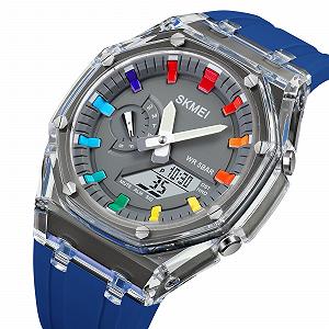Годинник Skmei 2100BU Blue SALE synthetic.ua - Фото 1