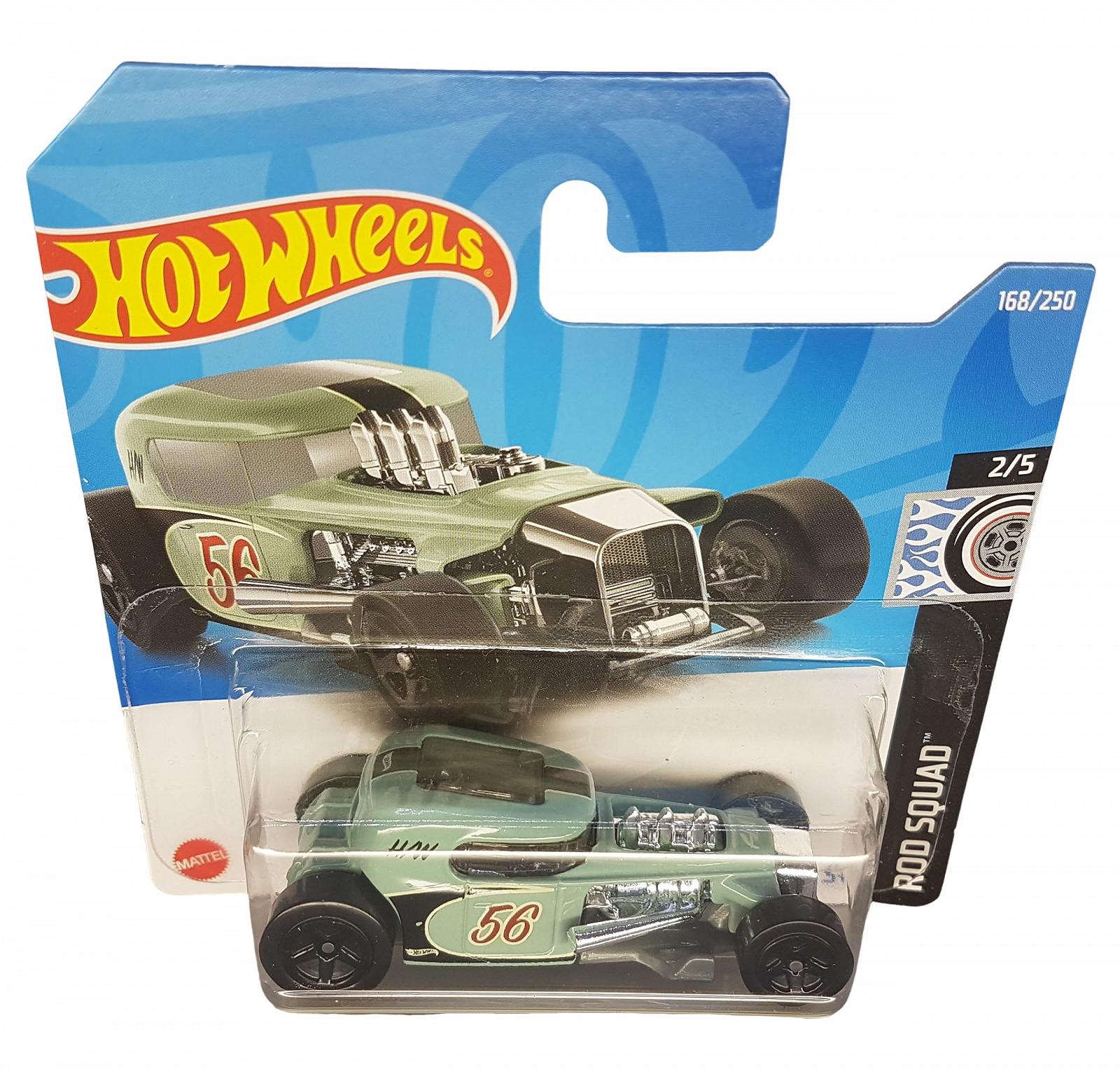 Іграшкова машинка Hot Wheels Mod Rod Rod Squad 2/5 HCW65 Туркуаз Mattel 2022, фото №2 Іграшкова машинка Hot Wheels Mod Rod Rod Squad 2/5 HCW65 Туркуаз Mattel 2022, фото №2