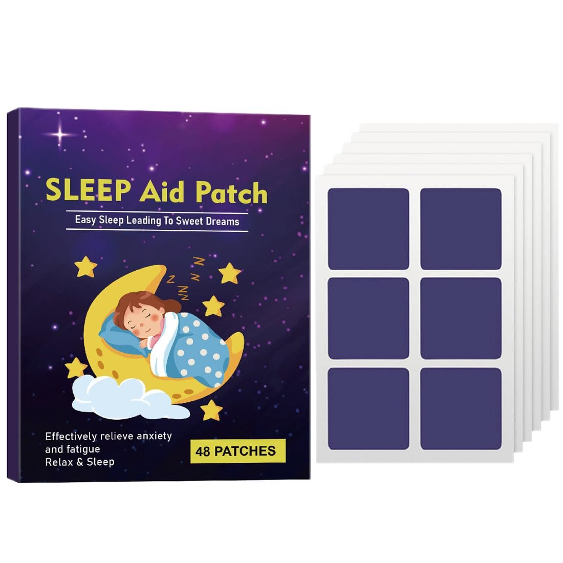 Пластир для сну Патчі для глибокого сну Природні 48 шт., фото №7 Пластир для сну Патчі для глибокого сну Природні 48 шт., фото №7