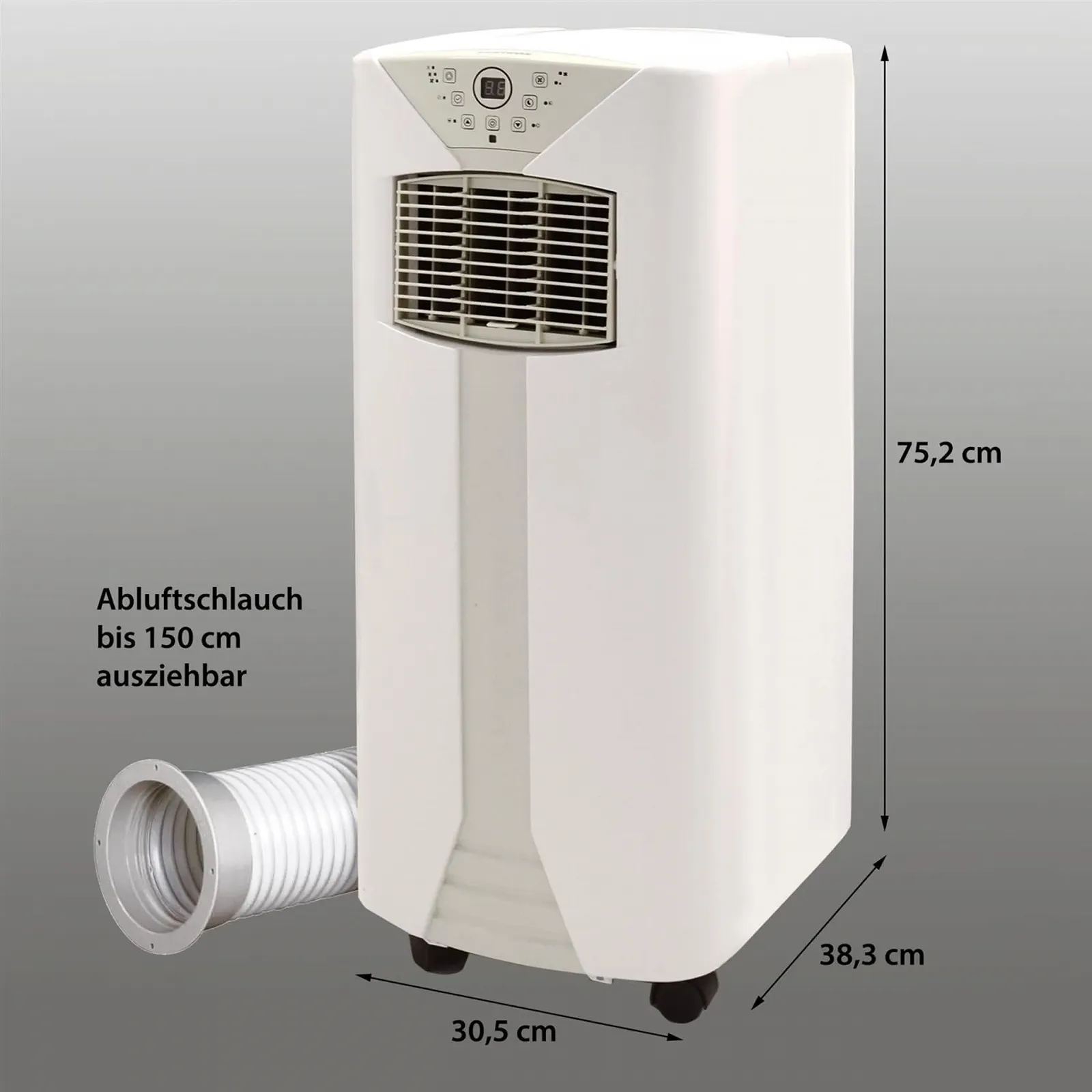 Мобільний кондиціонер Syntrox Germany Fresco 9000 BTU 3-в-1 з дистанційним керуванням та таймером, фото №8 Мобільний кондиціонер Syntrox Germany Fresco 9000 BTU 3-в-1 з дистанційним керуванням та таймером, фото №8