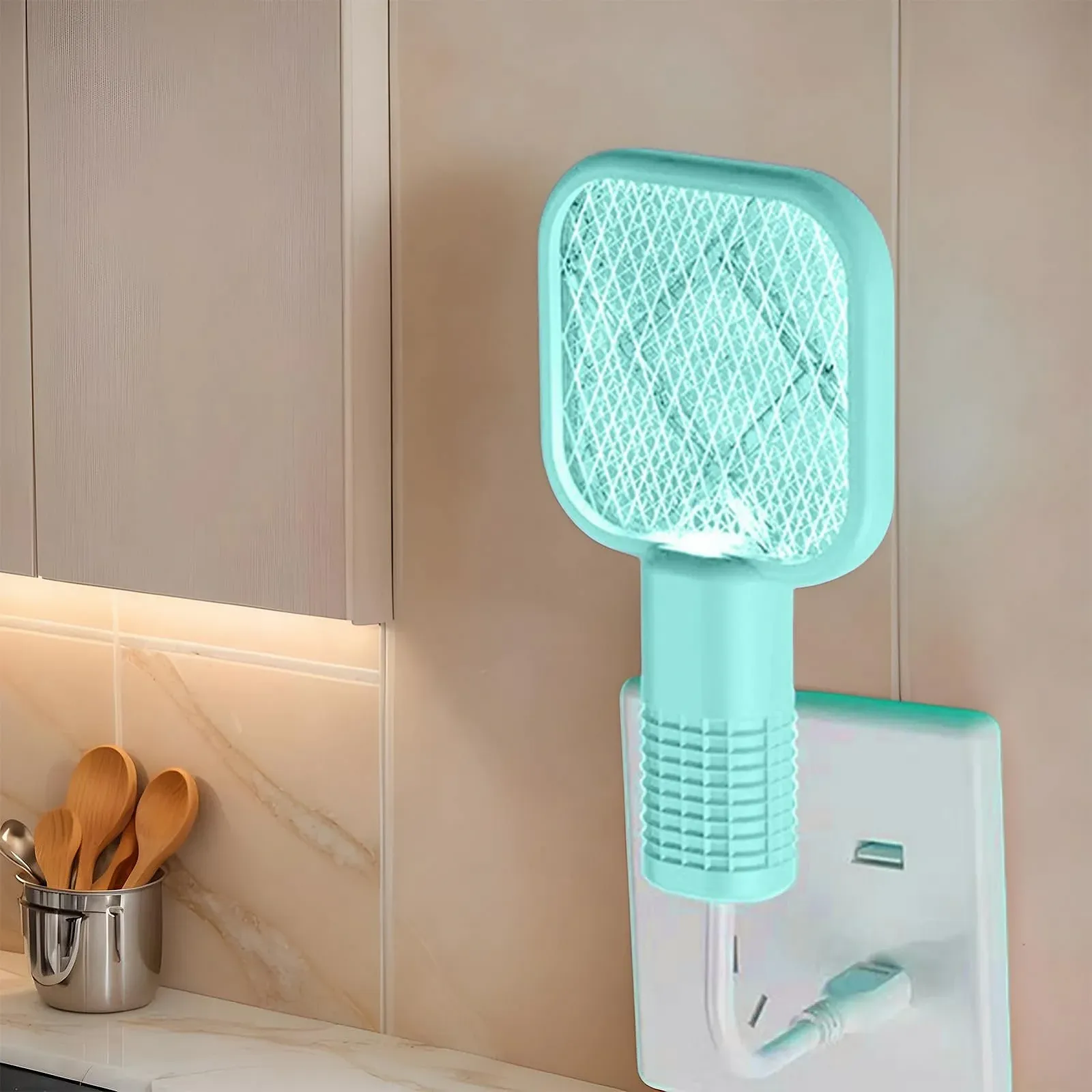 Електрична мухобійка Fly Zapper з приваблюючим LED-світлом для дому та офісу, фото №3