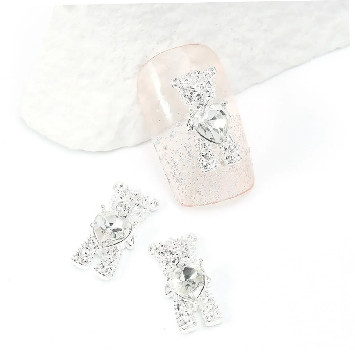 Стразы для ногтей FOMIYES Форма мишек 20 шт., фото №7 Стразы для ногтей FOMIYES Форма мишек 20 шт., фото №7