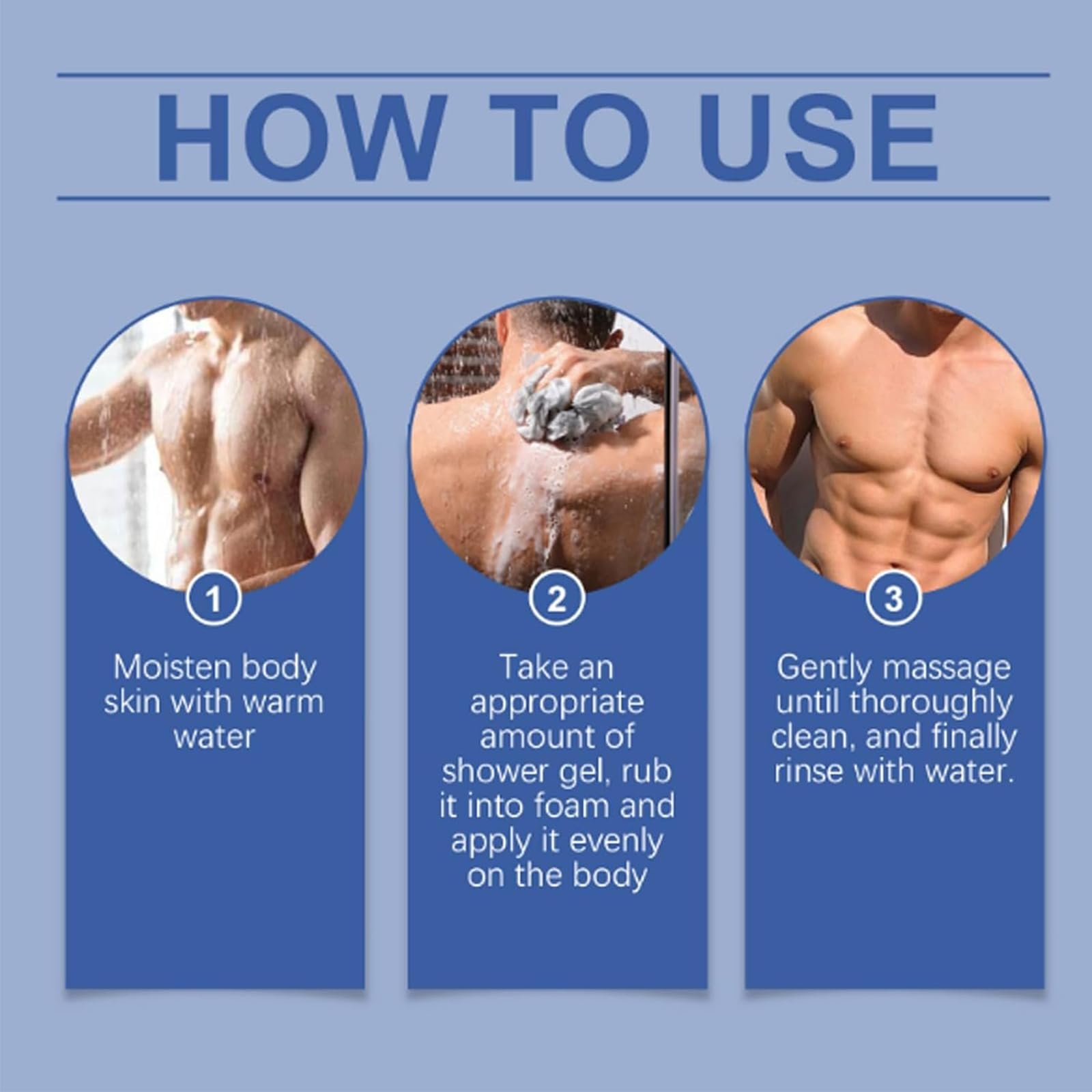 Гель для душу Noil Aquablue з саліциловою кислотою для чоловіків 400 мл (1 шт.), фото №6