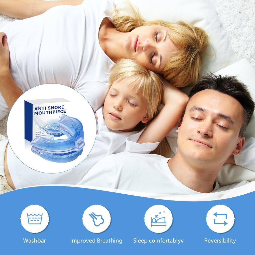 Засіб від хропіння, регульована шина проти хропіння для чоловіків і жінок, фото №5