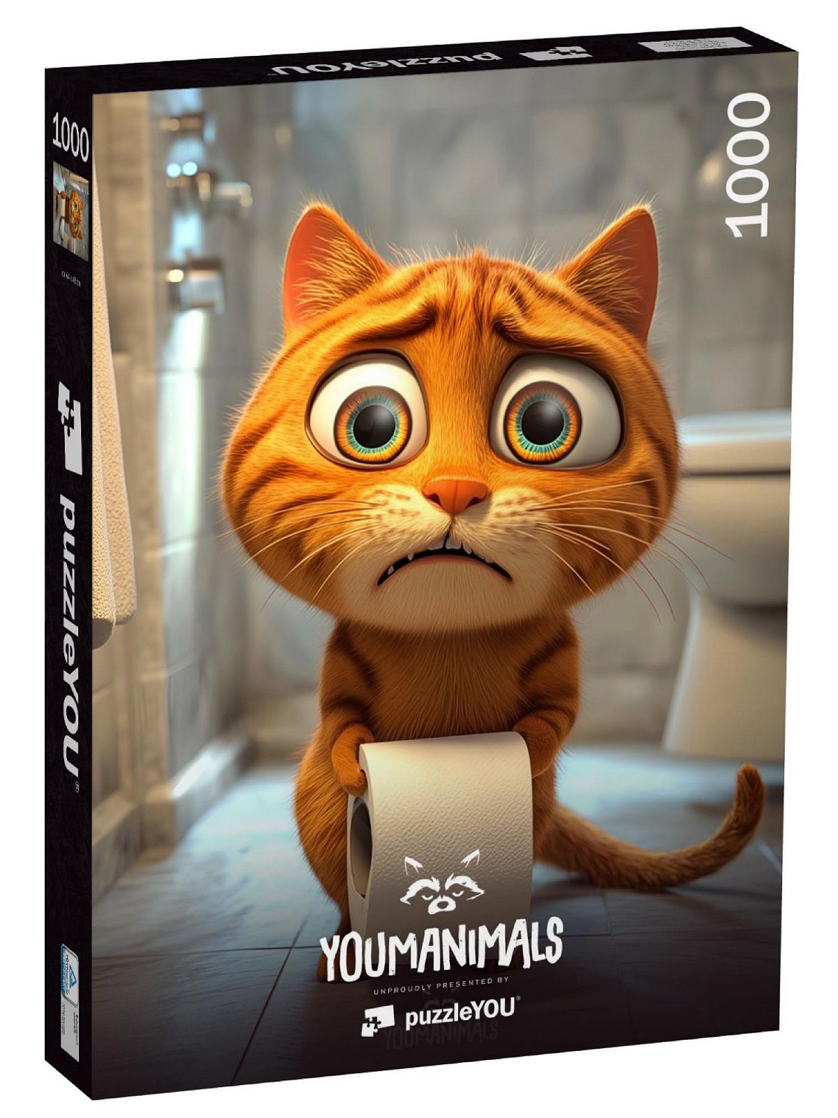 Пазл puzzleYOU YOUMANIMALS Poldi 1000 деталей, фото №1