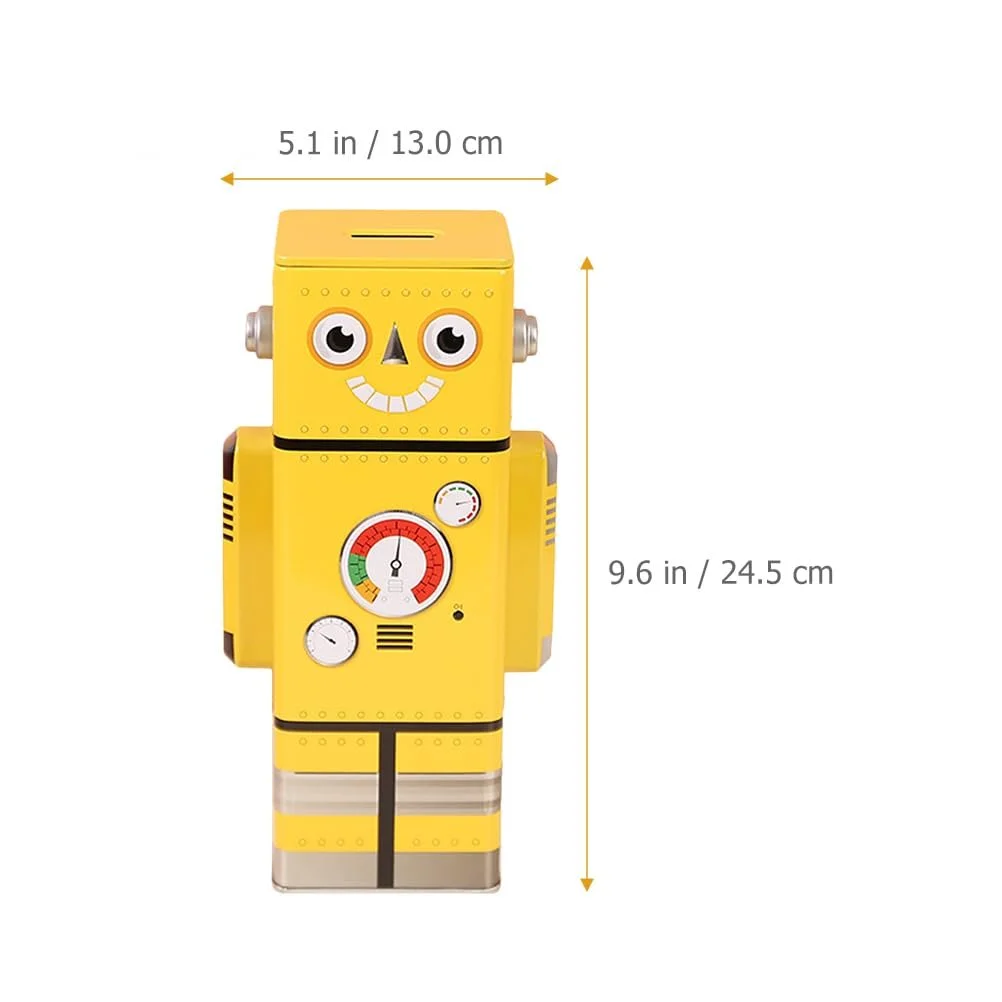 Скарбничка NUOBESTY Робот 9,65 дюйма Пластикова, фото №1